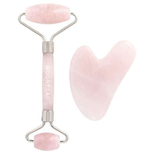 Основне фото товара Mount Lai, The Rose Quartz Facial Spa Set, Масажні камні, 2 Piece