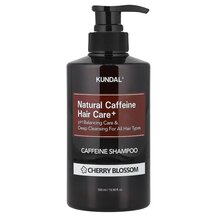 Шампунь Natural Caffeine Hair Care+ Shampoo Kundal 500 мл