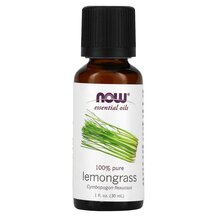 Ефірна олія Pure Essential Oil Lemongrass NOW Foods 30 мл Ефірна олія Pure Essential Oil Lemongrass NOW Foods 30 мл