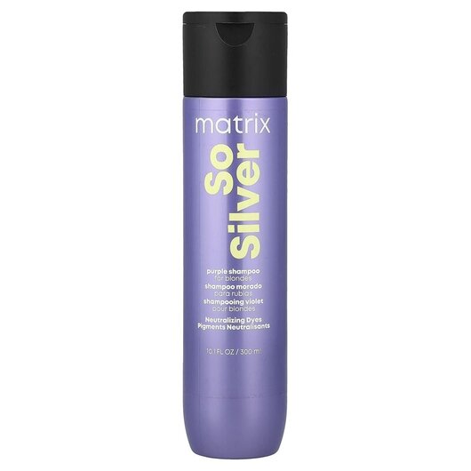 Основне фото товара So Silver Purple Shampoo Основне фото товара Matrix, So Silver Purple Shampoo, Шампунь, 300 мл
