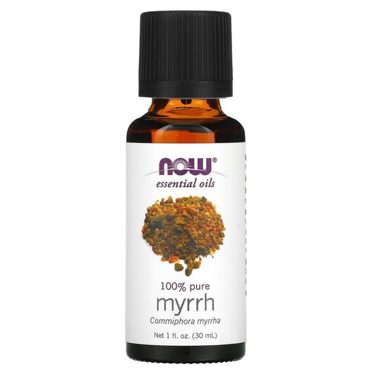 Основне фото товара NOW Foods, Pure Essential Oil Myrrh, Ефірна олія, 30 мл