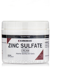 Zinc Sulfate Topical Cream Крем Kirkman 113 г