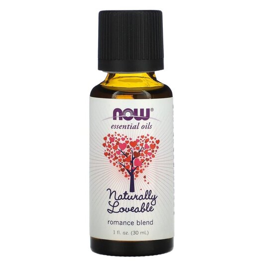 Основне фото товара Pure Essential Oil Naturally Loveable Основне фото товара NOW Foods, Pure Essential Oil Naturally Loveable, Ефірна олія, 30